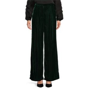 Gibson Latimer Dark Green Velvet Pants